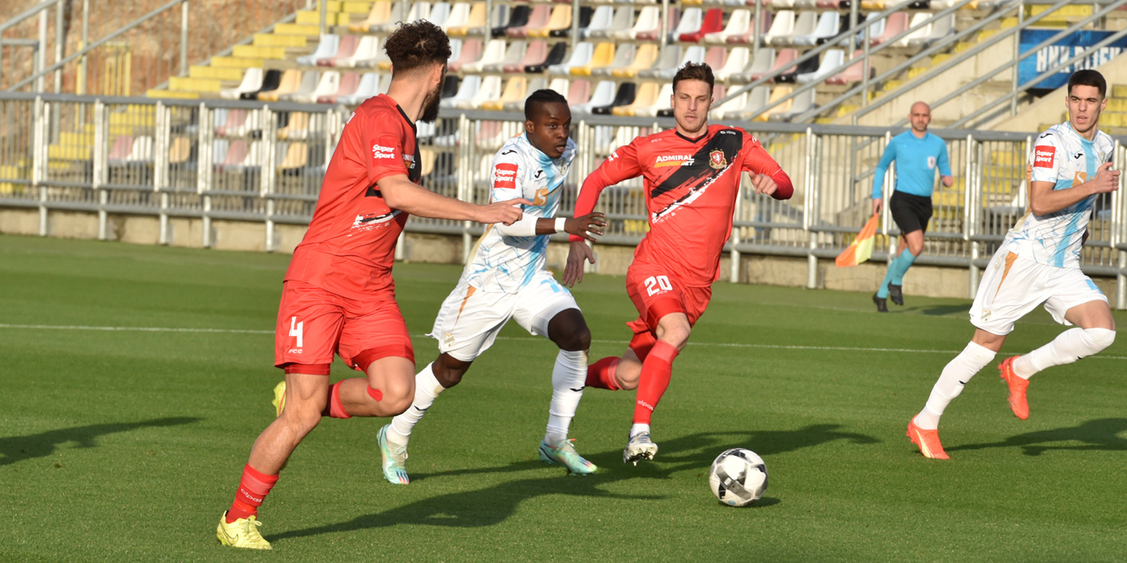 HNK Gorica - Remi na Rujevici. Rijeka - Gorica 1:1.