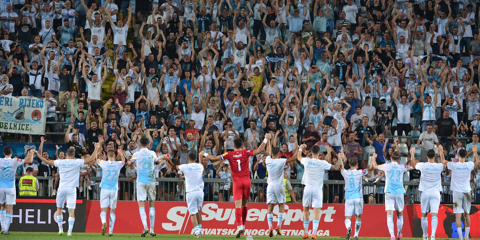 Nogometni susret visokog rizika između HNK Rijeka i HNK Hajduk Split