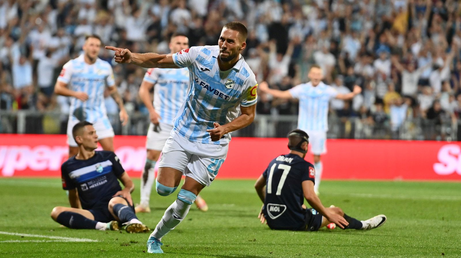 Rijeka - Osijek 2:1. Rijeka na krilima Marka Pjace došla do važne pobjede  na Rujevici - Večernji.hr